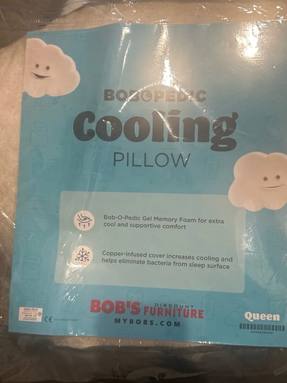 Cooling Pillow - Cream set of 2